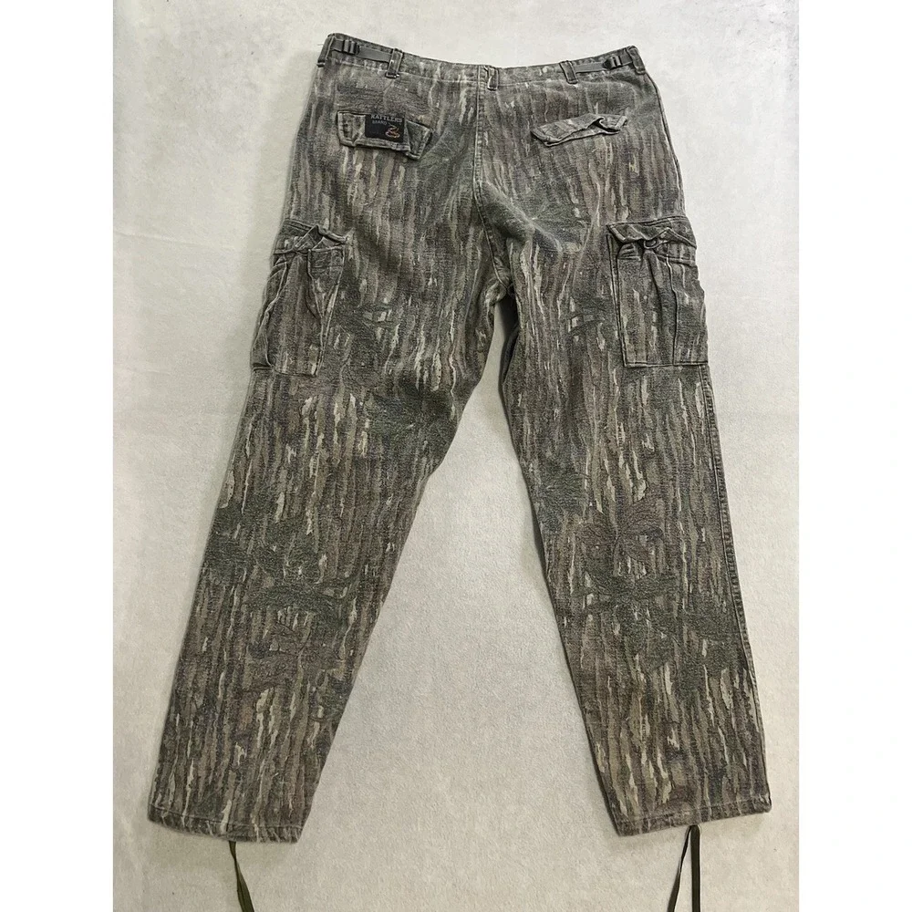 Rattlers Brand Camouflage Hunting Pants Men's Large Long 38x32 USA Outdoor Camo